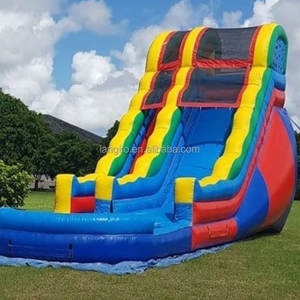 Toboggan aquatique gonflable commercial pour enfants, en promotion, <span class=keywords><strong>avec</strong></span> <span class=keywords><strong>piscine</strong></span> intégrée pour fêtes <span class=keywords><strong>de</strong></span> jardin et <span class=keywords><strong>vacances</strong></span> d'été - Product Image 3