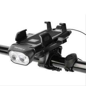 Nouveau arrivage phares de <span class=keywords><strong>vélo</strong></span> étanches rechargeables USB 4 en 1, <span class=keywords><strong>klaxon</strong></span> de <span class=keywords><strong>vélo</strong></span> avec support de téléphone - Product Image 6