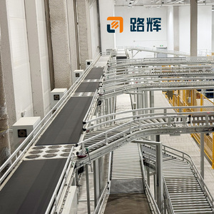 루후이 고용량 회전식 휠 소터 자동화된 소포 분류 라인 창고용 익스프레스 전자상거래용 - Product Image 4