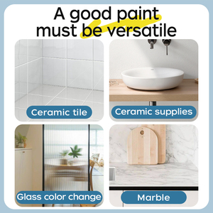 Revêtement Céramique pour Carrelage Mural et <span class=keywords><strong>de</strong></span> Sol, <span class=keywords><strong>Peinture</strong></span> et Revêtement Changeant <span class=keywords><strong>de</strong></span> Couleur pour Carrelages <span class=keywords><strong>de</strong></span> <span class=keywords><strong>Salle</strong></span> <span class=keywords><strong>de</strong></span> <span class=keywords><strong>Bain</strong></span> et Toilettes - Product Image 3