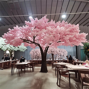 Grand <span class=keywords><strong>cerisier</strong></span> artificiel de 3.3m de haut et 6m de large, arbre à fleurs de <span class=keywords><strong>cerisier</strong></span> de haute qualité, plante artificielle décorative pour aménagement paysager - Product Image 1