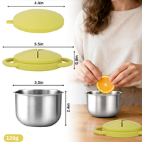 BPA-vrije roestvrijstalen snackbox voor peuters - Lekvrije kindereten opbergdoos, vaatwasserbestendig draagbare metalen babybeker