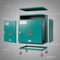 Armoire de synchronisation automatique de haute qualité pour générateur diesel, 380V 400V, 10ms, pour applications pétrolières et gazières, IP54, hybride