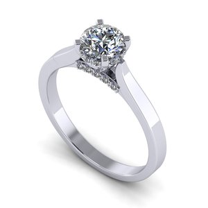 Último lujo 10K/14K/18K oro compromiso anillo de boda laboratorio creado diamantes laboratorio natural cultivado Joyería de diamantes - Product Image 3