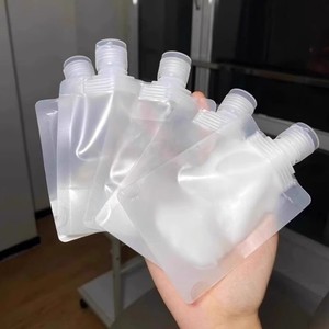 ถุงรีฟิลสำหรับเดินทาง 100 มล. 50 มล. 30 มล. แบบพกพา สำหรับใส่เครื่องสำอาง แชมพู โลชั่น ครีมอาบน้ำ โฟมล้างหน้า รูปทรงสี่เหลี่ยมผืนผ้า - Product Image 1