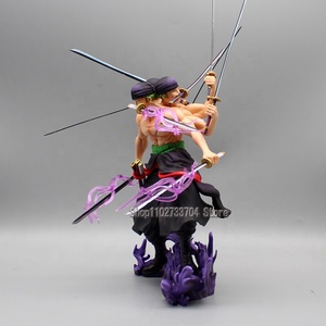 โมเดลอะนิเมะพีวีซี1ชิ้น30ซม. รูปแอคชั่น3หัว6แขน9ใบ - Product Image 3