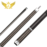 JK-UV-4 JK Olympus Queue de billard professionnelle avec pointe de 12,4 mm, fût en fibre de carbone T800, joint radial, pour les tournois