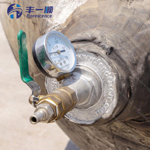 CCS-gecertificeerde 1,8m x 12m natuurrubberen scheepsairbags voor scheepslancering, berging en hijsen - Product Image 4