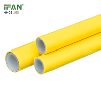 IFAN Chine fabricant jaune en plastique Al tuyau gaz multicouche Pex tuyau Tube tuyau plomberie Pex tuyau de gaz