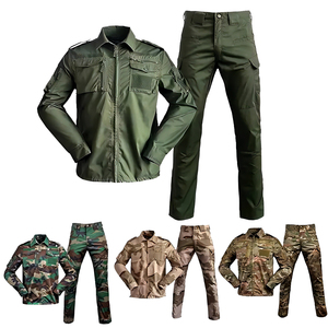 Uniformes militaires tactiques respirants en tissu rip-stop camouflage pour activités de plein air pour hommes, toutes saisons, 728 - Product Image 5