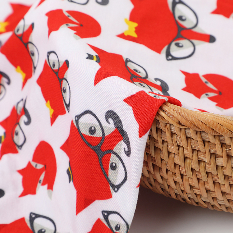 Custom Print on Bamboo Lycra Fabric