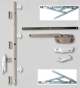Ventana de Toldo Serie 82 de UPVC con Manivela y Marco Insonorizado para Uso Residencial y Comercial - Product Image 4