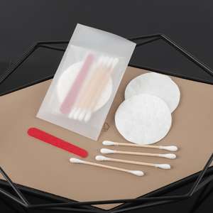 סט מברשות שיניים חד פעמיות מפלסטיק וסיבים, ערכת אמבטיה עם לוגו מודפס, נייד וסניטרי לחדרי אירוח, אירוח ביתי ונסיעות - Product Image 5