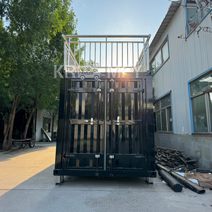 Bâtiment de bureau modulaire préfabriqué en acier, conteneur maritime contemporain de 40 pieds, robuste et durable - Product Image 3