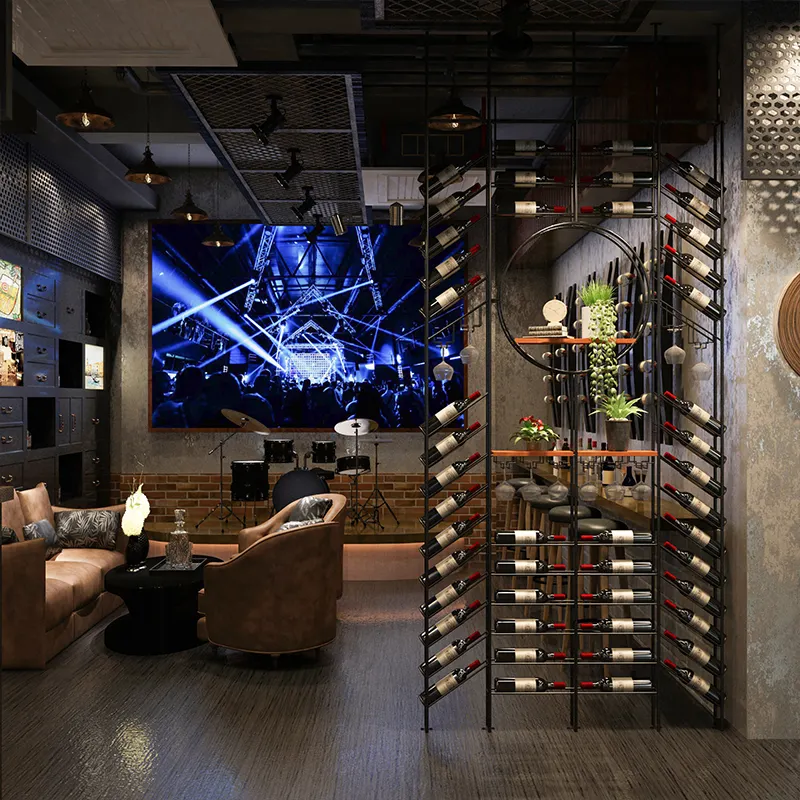 Cabide de prateleira com design moderno, cabide para bar e restaurante, prateleira fixada na parede, divisor para móveis e mesa com prateleira, mais novo, 2021