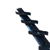 Prix de gros 600mm 800mm Cadre de fenêtre à persiennes en aluminium Support de fenêtre à persiennes Quincaillerie de fenêtre