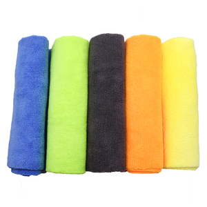 <span class=keywords><strong>Serviette</strong></span> en polyester tricotée sans ourlet 40x40cm, écologique, absorbante, anti-enfants, pour usage domestique, personnalisation OEM/ODM - Product Image 4