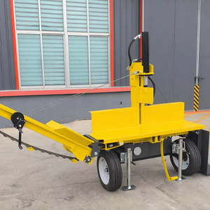 Spaccalegna Idraulico a Benzina di Grado Commerciale, Motore Kohler 14HP, 20 Tonnellate, Nastro Trasportatore 3,2m, <span class=keywords><strong>Dimensioni</strong></span> 2000x3950x2270mm - Product Image 1
