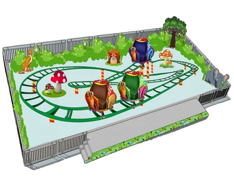 Лидер продаж, музыкальные мини-спиннинговые американские горки со спиннингом в виде улитки