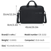 CoolBELL Maletín para Portátil Personalizado, Simple, Ligero, Resistente a Impactos, de Gran Capacidad, para Hombre, para Viajes, Uso Diario, Bolsa para Computadora