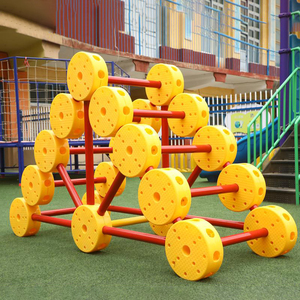 <span class=keywords><strong>Set</strong></span> Combinato Universale di Blocchi Grandi per Asilo Nido, Struttura da Arrampicata Esterna, Kit Artigianale Fantasioso, Giocattolo Educativo Trasformabile - Product Image 1