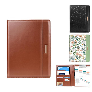 Bán buôn tiếp tục danh mục đầu tư thư mục pháp lý tài liệu Organizer với thư A4 Kích thước clipboard dễ thương Chic padfolio bìa thư mục - Product Image 1