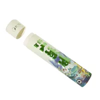 Tubes en carton longs personnalisés pour l'emballage alimentaire d'huile d'olive et d'huile de camélia, écologiques