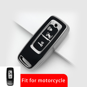 Cover per Chiavi Moto in TPU, Custodia per Telecomando a 3 Pulsanti per HONDA <span class=keywords><strong>Activa</strong></span> PCX160 VISION SH350 PCX Adv 160 - Product Image 1