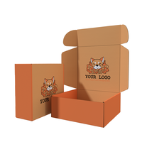 Cajas de Embalaje de Cartón Corrugado Reciclado, Caja de Envío para Juguetes de Perro con Logotipo Personalizado Impreso, Caja de Correo a Color