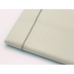 Flat <b>Sheet</b> 250x300cm 100% Cotton <b>Beige</b> For French Queen <b>Bed</b> Size - Product Image 3