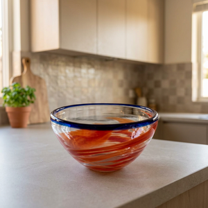 Custom Eco-Friendly High Borosilicate Glass Serving <b>Bowl</b> for <b>Dessert</b> Salad Fruit-Dishwasher Safe Home & Wedding Dining - Product Image 3