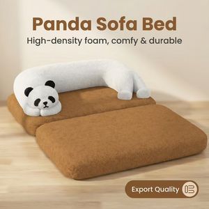 Sofá de Piso con Forma de <span class=keywords><strong>Panda</strong></span>, Espuma de Rápido Rebote, Tela de Peluche de Grado Comercial, Personalizable para Sala de Estar, Dormitorio y Espacio Infantil - Product Image 6
