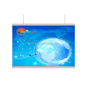 إطار شماعات ملصق معدني من الألومنيوم ، طباعة أعمال فنية على القماش ، رف مثير للإعجاب لتعليق الملصقات - Product Image 3