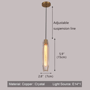 Per MEEROSEE moderno 400 k3502 paralume <span class=keywords><strong>a</strong></span> <span class=keywords><strong>sospensione</strong></span> in ottone semplice piccolo lampadario per sala <span class=keywords><strong>da</strong></span> pranzo e Home Office - Product Image 5