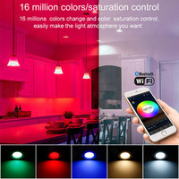 L'application de téléphone intelligent Spot-It contrôle les lumières LED de surface montées Rgb 5W 7W 9W 12W 16W Downlight Cob éclairage à écran plat