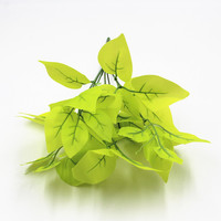 Feuilles de Lierre Artificielles pour Décoration Murale Extérieure, Plantes en Pot, Composition Florale, Feuillage Vert