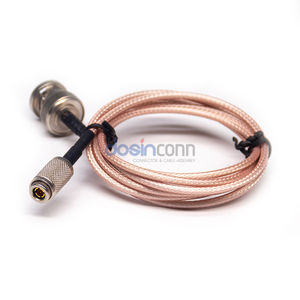 Fil de câble RF BNC RG316 BNC mâle à DIN 1.0 2.3 assemblage de câble de raccordement mâle - Product Image 2