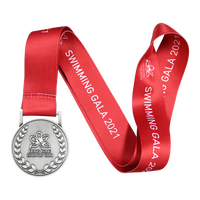 Volleyball Football Softball Sports Trophée Avec Des Rubans De Cou En Vrac Récompense Médailles Jeu Divers Styles Party Favors Prix Prix Cadeau