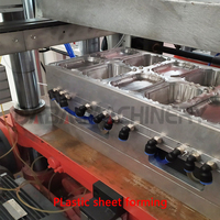 DB-42/68 couverture alimentaire machines en plastique fruits légumes frais boîte pour animaux de compagnie faisant daba machines formant la machine