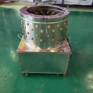 Equipo de matanza de aves de corral Máquina de eliminación de plumas de pollo y pato con <span class=keywords><strong>dedos</strong></span> de goma para desplumar Máquina desplumadora de escaldado - Product Image 6