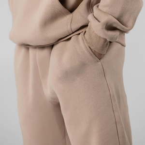 Pantalon de jogging en coton et polyester confortable pour femme Pantalon de survêtement d'hiver surdimensionné en éponge française lourd - Product Image 3