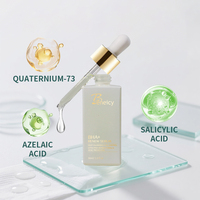 Sérum à l'acide salicylique avec acide azélaïque et HEPES, traitement anti-acné et antibactérien pour le contrôle du sébum