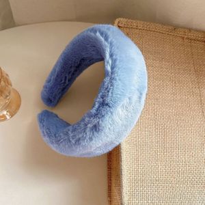 Tschick-diademas de felpa de colores para mujer y niña, bandanas suaves encantadoras para el pelo, accesorios para el cabello para mujer - Product Image 6