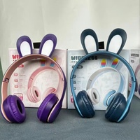 Grosir Earphone Nirkabel P47M Headphone Fone De Ouvido BT Lipat Auriculares P47 Headset LED 1pcs