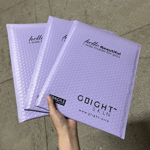 Custom Logo Black Pink <strong>Bubble</strong> Padded Envelope Mailing Bags with <strong>Bubble</strong> with Strong Adhesive <strong>Mailer</strong> for Clothing Jewelry Glass - Product Image 3