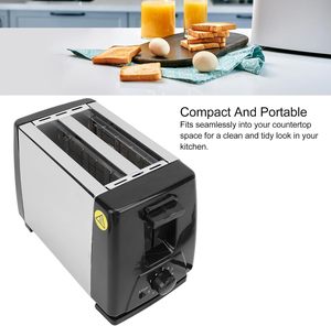 Nouveau modèle 2024 – Grille-pain électrique automatique 2 fentes en acier inoxydable avec contrôle réglable sur 6 niveaux – Écologique, pour usage domestique et commercial - Product Image 5