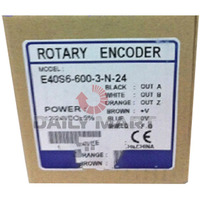 Encodeur Rotatif Incrémental Haute Performance Neuf en Boîte E40S6-600-3-N-wbr24 E40S66003N24 1PC Usage Industriel