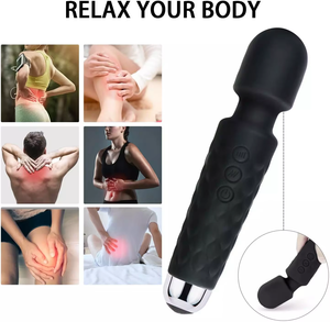 Vibratore Stimolatore Clitorideo a 20 Modalità e 8 Velocità, Massaggiatore Punto G, Dildo Realistico, Giocattoli Sessuali per Donne - Product Image 5
