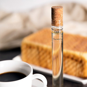 Tubes à essai en verre Tianjing 40 ml en borosilicate haute résistance avec bouchon en liège pour boissons alcoolisées - Product Image 2