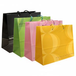 Moderno sacchetto di carta orizzontale a forma di L - Product Image 1